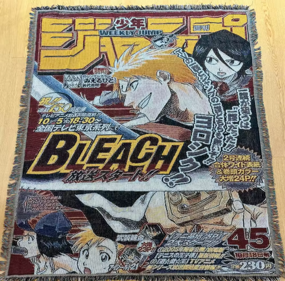 Bleach Woven Tapestry Blanket
